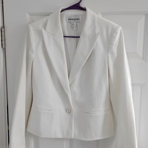Bloomingdales White Jacket size 6
